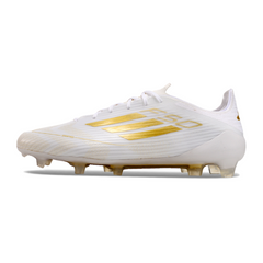 Chuteira Campo FG Adidas F50 Elite Pack Dayspark Amarela e Laranja