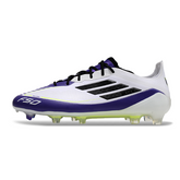 Chuteira Campo FG Adidas F50 Elite Pack Messi Triunfo Stellar Azul e Amarela