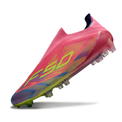 Chuteira Campo FG Adidas F50 Elite Sem Cadarço Pack Mystic Victory