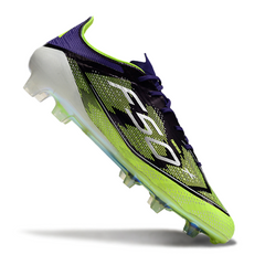 Chuteira Campo FG Adidas F50 Elite Roxa e Verde