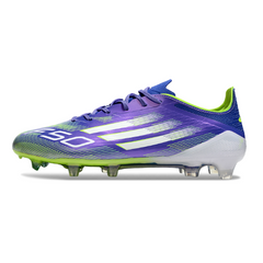 Chuteira Campo FG Adidas F50 Elite Light Roxa e Verde