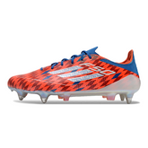 Chuteira Campo Molhado SG Adidas F50 Elite Pack Raumdeuter Preta e Vermelha