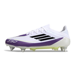 Chuteira Campo Molhado SG Adidas F50 Primeknit Elite Pack Messi Triunfo Stellar