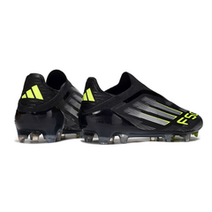 Chuteira Campo FG Adidas F50 Elite Sem Cadarço Preta e Branca