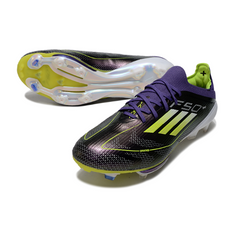 Chuteira Campo FG Adidas F50+ Elite Preta e Amarela