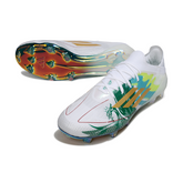 Chuteira Campo FG Adidas F50 Primeknit Elite Branca e Verde