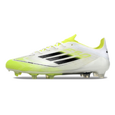 Chuteira Campo FG Adidas F50 Elite Branca, Verde e Preta