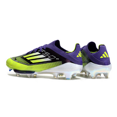 Chuteira Campo FG Adidas F50+ Elite Roxa e Verde