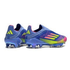 Chuteira Campo FG Adidas F50+ Elite Sem Cadarço Pack Mystic Victory