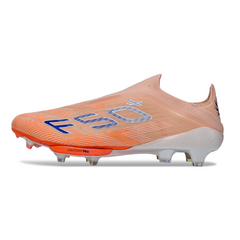 Chuteira Campo FG Adidas F50+ Elite Sem Cadarço Laranja