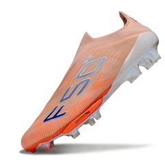 Chuteira Campo FG Adidas F50+ Elite Sem Cadarço Laranja