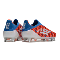 Chuteira Campo Molhado SG Adidas F50 Elite Sem Cadarço Pack Raumdeuter Preta e Branca
