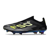 Chuteira Campo FG Adidas F50+ Elite Sem Cadarço Preta