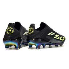 Chuteira Campo FG Adidas F50+ Elite Sem Cadarço Preta