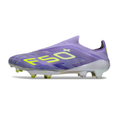 Chuteira Campo FG Adidas F50+ Elite Sem Cadarço Roxa