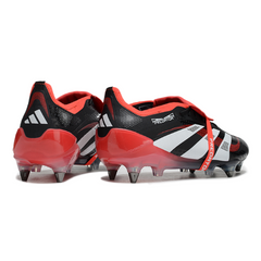 Chuteira Campo Molhado SG Adidas Predator 25 Elite Pack Moments Preta e Branca