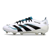 Chuteira Campo FG Adidas Predator 25 Elite Branca e Azul