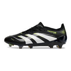Chuteira Campo FG Adidas Predator 25 Elite Preta e Branca