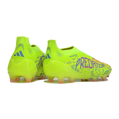 Chuteira Campo FG Adidas Predator 25 Elite Sem Cadarço Pack Mystic Victory
