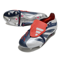 Chuteira Campo Molhado SG Adidas Predator 30 Elite Pack Roteiro Vermelha