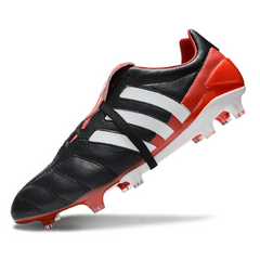 Chuteira Campo FG Adidas Predator Mutator Mania Elite Preta e Vermelha