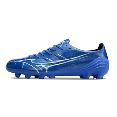 Chuteira Campo FG Mizuno Alpha Azul