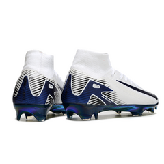Chuteira Campo FG Nike Air Zoom Mercurial Superfly 10 Elite Branca e Verde