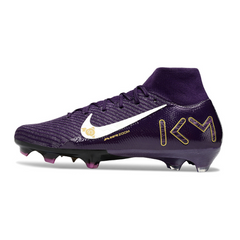Chuteira Campo FG Nike Air Zoom Mercurial Superfly 10 Elite Pack Roxo Mbappe