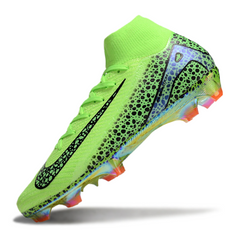 Chuteira Campo FG Nike Air Zoom Mercurial Superfly 10 Elite Verde e Preta