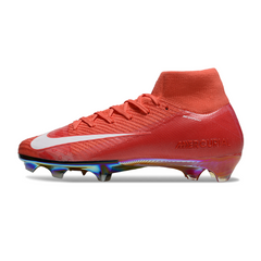 Chuteira Campo FG Nike Air Zoom Mercurial Superfly 10 Elite Vermelha