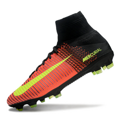 Chuteira Campo FG Nike Mercurial Superfly 5 Elite Laranja, Rosa e Preta