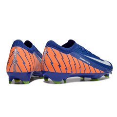 Chuteira Campo FG Nike Air Zoom Mercurial Vapor 16 Elite Azul e Laranja