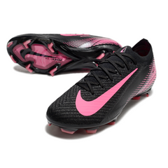Chuteira Campo FG Nike Air Zoom Mercurial Vapor 16 Elite Preta e Rosa