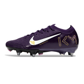 Chuteira Campo Molhado SG Nike Air Zoom Mercurial Vapor 16 Elite Pack Mbappe Purple