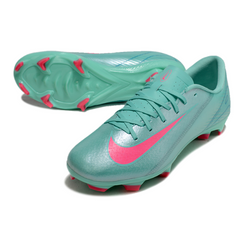 Chuteira Campo FG Nike Zoom Mercurial Vapor 16 Academy Azul-Clara e Rosa