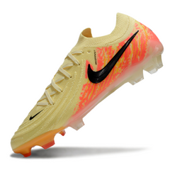 Chuteira Campo FG Nike Phantom GX2 Elite Amarela e Laranja