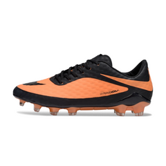 Chuteira Campo FG Nike Phantom Hypervenom Elite Laranja e Preta