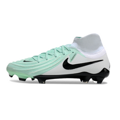 Chuteira Campo FG Nike Phantom Luna 2 Elite Verde-Clara e Branca
