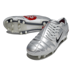 Chuteira Campo FG Nike Total 90 III Prateada