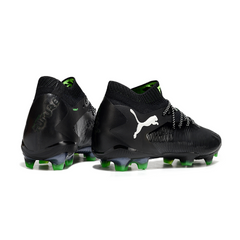 Chuteira Campo FG Puma Future 8 Pack Eclipse Preta e Amarela