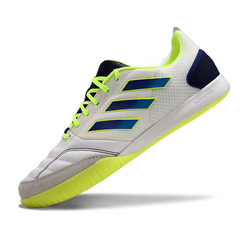 Chuteira Futsal IC Adidas Competition Top Branca, Azul e Verde