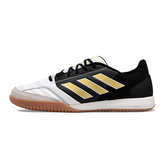 Chuteira Futsal IC Adidas Competition Top Branca, Preta e Amarela