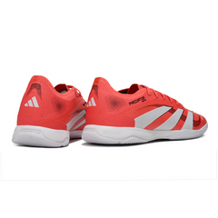 Chuteira Futsal IC Adidas Predator 25 Elite Pack Pure Victory Preta e Branca