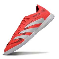 Chuteira Futsal IC Adidas Predator 25 Elite Pack Pure Victory Preta e Branca