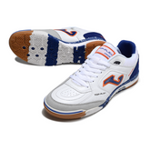 Chuteira Futsal IC Joma Top Flex Rebound Branca e Azul