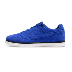 Chuteira Futsal IC Nike5 Street Gato Azul e Branca