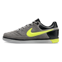 Chuteira Futsal IC Nike5 Street Gato Cinza e Verde