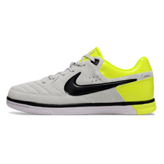 Chuteira Futsal IC Nike5 Street Gato Cinza e Verde