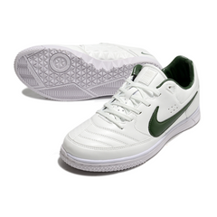 Chuteira Futsal IC Nike5 Street Gato Branca e Verde