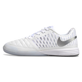 Chuteira Futsal IC Nike Lunar Gato II Branca e Cinza